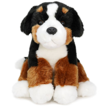 FAIRE: VIAHART Toy Co. Plush Animals Plush Bernese Mountain Dog 12.5 Inch Stuffed Dog Plush Toy